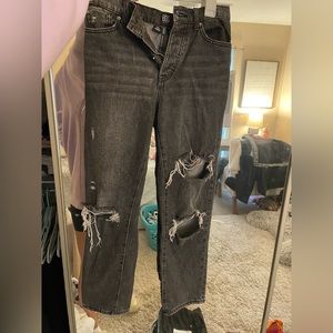 BDG black jeans - slim straight